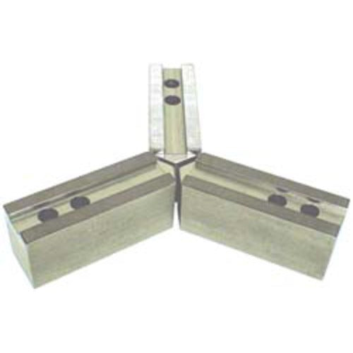 Med Duty Soft Top Jaw Each - For 6″ Chucks - Exact Tool & Supply