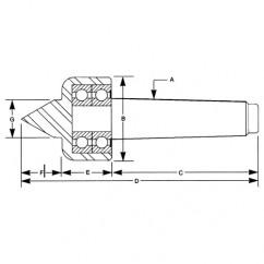 5MT Triple Bearing Standard - Live Center - Exact Tool & Supply