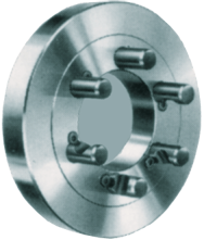 #8GSD4 For 8'' Chucks; D-4 Mount - Lathe Chuck Adaptor Plate - Exact Tool & Supply