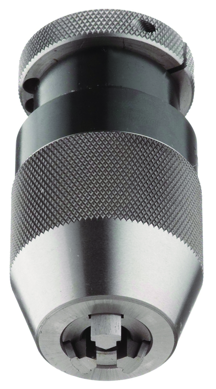 0 - 1/8" Capacity - 0JT Mount - Keyless Drill Chuck - Exact Tool & Supply
