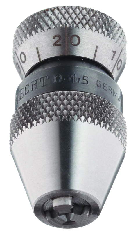 0 - 1/16" Capacity - 0JT Mount - Keyless Drill Chuck - Exact Tool & Supply