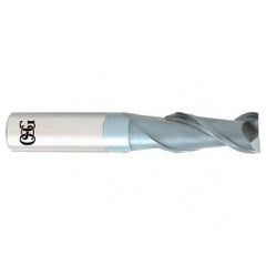 1 x 1 x 1 x 1 8Fl  Square Carbide End Mill - TiALN - Exact Tool & Supply