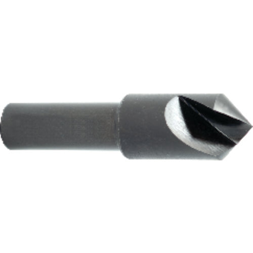 1/2″ Cutting Dia. 1/4″Shank Dia, 1 Flute, 120 Degrees, HSS Countersink Series/List #1752 - Exact Tool & Supply