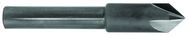 1" Size-1/2" Shank; 90° HSS-4 Flute Machine Countersink - Exact Tool & Supply