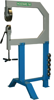 English Wheel with 8" Top Wheel; 28" Throat Depth - Exact Tool & Supply