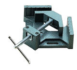 AC-324, 90 Degree Angle Clamp, 4" Throat, 2-3/4" Miter Capacity, 1-3/8" Jaw Height, 2-1/4" Jaw Length - Exact Tool & Supply