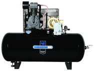 120 Gal. Two Stage Air Compressor, Horizontal, 175 PSI - Exact Tool & Supply