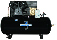 120 Gal. Two Stage Air Compressor, Horizontal, 175 PSI - Exact Tool & Supply