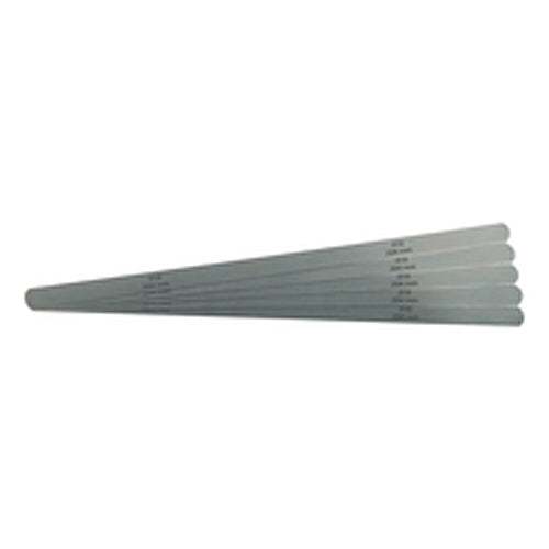 Feeler Strips (5 Pack)-0.0015″ × 1/2″ × 12″ - Exact Tool & Supply