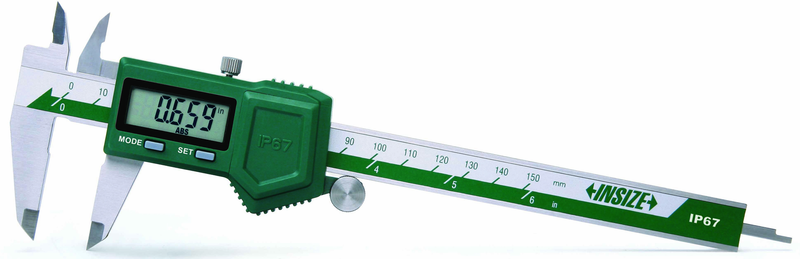 #1118-150B 6"/150mm Coolant Proof Caliper IP67 - Exact Tool & Supply