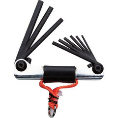 Proto Tether-Ready 9 Piece Folding Hex Key Set - Exact Tool & Supply