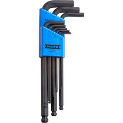 Proto 9 Piece Round Head Hex Key Set - Metric - Exact Tool & Supply