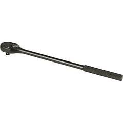Proto 1/2″ Drive Long Handle Classic Pear Head Ratchet 16″ - Black Oxide - Exact Tool & Supply