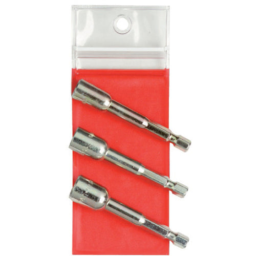 Proto 3 Piece Nut Setter Set - 1/4″ Hex Shank - Exact Tool & Supply