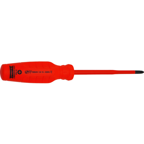 Proto VDE Insulated Phillips Screwdriver- #2 × 5″ - Exact Tool & Supply