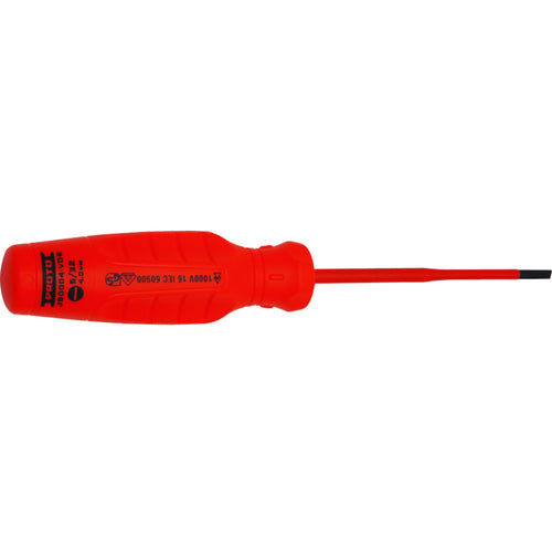 Proto VDE Insulated Cabinet Screwdriver- 5/32 × 4″ - Exact Tool & Supply