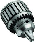 .04 - 1/4" Capacity - 2JT Mount - Super Ball Bearing Drill Chuck - Exact Tool & Supply