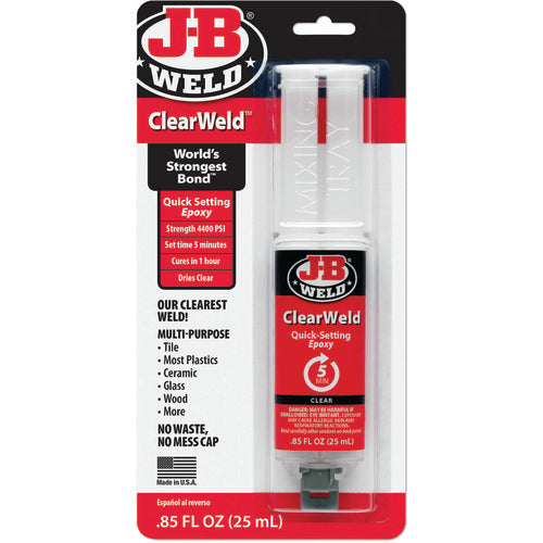 25 ml Syringe Clearweld - Exact Tool & Supply