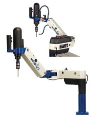 Vertical Electric Tapping Machine; 0-9/16" Range - Exact Tool & Supply