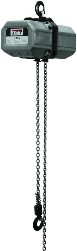 1/2SS-1C-15, 1/2 Ton, 1Ph, 15' Lift, 115/230V, Prewired 230V - Exact Tool & Supply