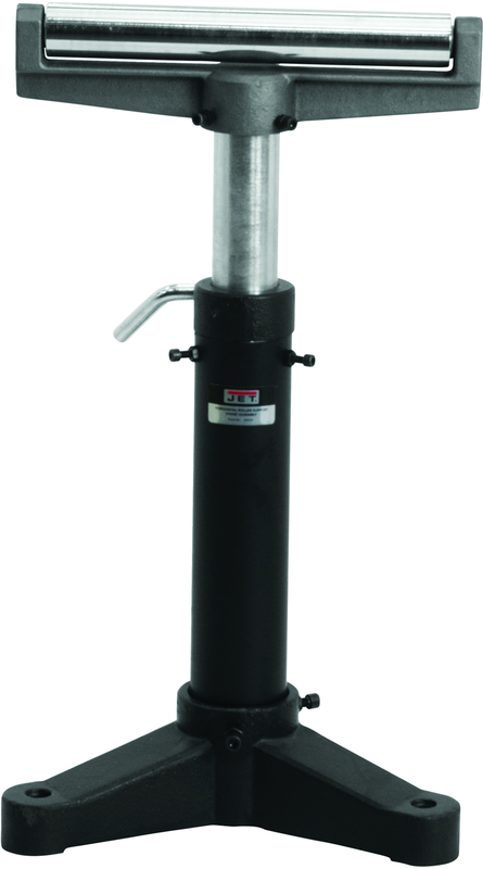 Horizontal-Roller Material Support Stand - Exact Tool & Supply