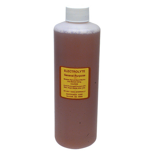 Electrolyte Solution - 16 oz - General Purpose - Exact Tool & Supply