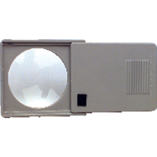 Model P-703–3X Magnification - Light Gray Pocket Magnifier - Exact Tool & Supply