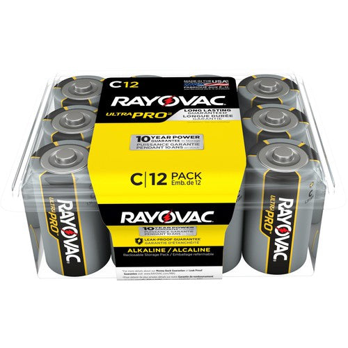 C Size Ultrapro Alkaline Batt-12Pk - Exact Tool & Supply
