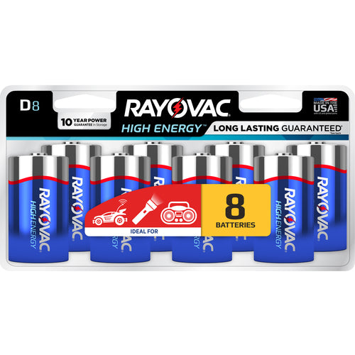 D High Energy Alkaline Batt-8Pk - Exact Tool & Supply
