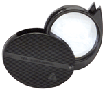 #812367 - 5X to 20X Power - 20.3mm Round - Folding Pocket Magnifier - Exact Tool & Supply