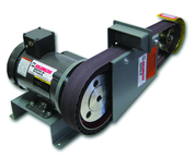 Belt Grinder - #BG248; 2 x 48'' Belt; 1/2HP; 110V, 1PH Motor - Exact Tool & Supply