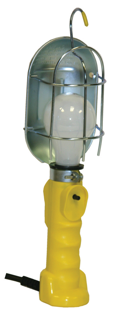 Incandescent Work Light; 50'; 16/3 Metal Cage - Exact Tool & Supply
