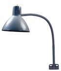 Gooseneck Wide-Beam Reflector- 26"OAL- L-Bracket Mount - Exact Tool & Supply