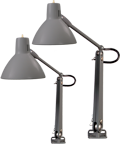 Machine Arm Wide-Beam Reflector- 28" OAL- L-Bracket Mnt - Exact Tool & Supply