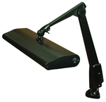 Floating Arm 3- Tube Work Lamps - 29" OAL - Clamp Mount - Exact Tool & Supply