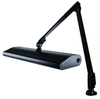 Floating Arm 2- Tube Work Lamps - 43" OAL - Clamp Mount - Exact Tool & Supply