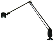 Floating Arm Led Dim Spot Light - Clamp Mount - 34" OAL - Exact Tool & Supply