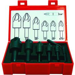 5 PC SET 90D 6FL CARB CSINK - Exact Tool & Supply