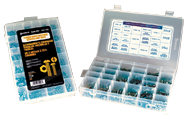 Combo Drive Machine Screw Kit - 6-32 - 1/4-20 Dia - Exact Tool & Supply