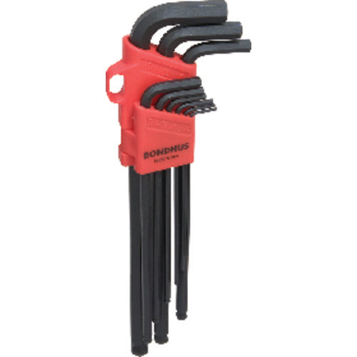 9PC 1.5-10MM BALL END L-WRENCH SET - Exact Tool & Supply