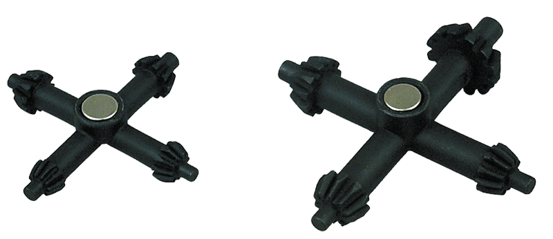 Lisle Master Chuck Key with 4 sizes to cover the most popular large chucks available. - Exact Tool & Supply
