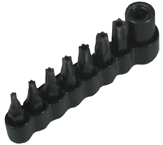 7 Piece - T10 - T40 Tip -- Torx Plus - Insert Bit Set - Exact Tool & Supply