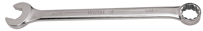 15/16'' - 13-1/4'' OAL - Chrome Satin Combination Wrench - Exact Tool & Supply