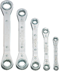 Snap-On/Williams (5 Piece) Straight Ratcheting Box Wrench Set - Inch - Exact Tool & Supply