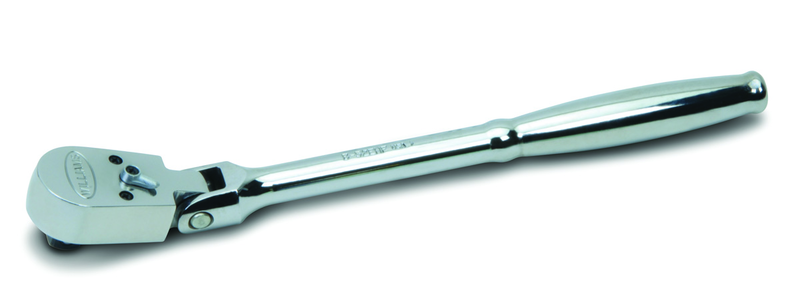 9-11/16" OAL - 3/8" Drive - Flex Head Ratchet - Exact Tool & Supply