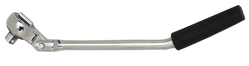 10-3/4" OAL - 3/8'' Drive - Flex Head - Double Offset Reversible Ratchet - Comfortable Grip Handle - Exact Tool & Supply