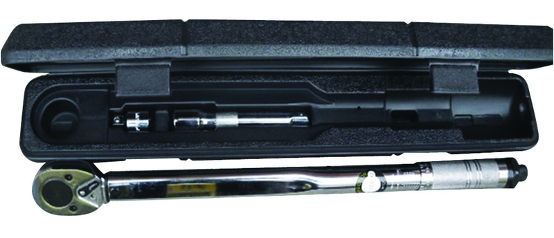 18" OAL - 1/2" Drive - English Scale - Torque Wrench - Exact Tool & Supply