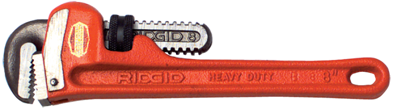 5" Pipe Capacity - 36" OAL - Heavy Duty Pipe Wrench - Exact Tool & Supply