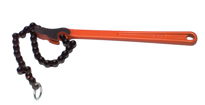 2'' - 15-3/4" OAL - Heavy-Duty Chain Wrench - Exact Tool & Supply