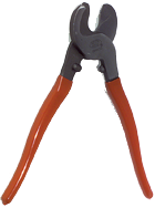Cable Cutter -- Model #0890CSJ--9'' OAL--Non-Slip Grip - Exact Tool & Supply